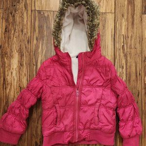 1989 Place Girls Jacket with a hoodie XS 4T